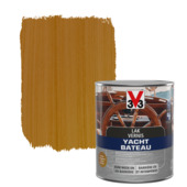 V33 jachtvernis hoogglans amber 750 ml