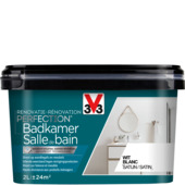 V33 Renovatieverf Perfection Badkamer wit 2 liter