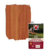 V33 tuinmeubelolie mat teak 1 L