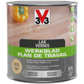 V33 Werkblad lak kleurloos zijdeglans 0,5L