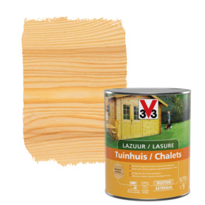 V33 beits tuinhuis zijdeglans kleurloos 750 ml