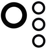 Jeu de joints Gardena 1125-20 pour 902-50 et 2902-20