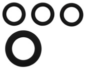 Jeu de joints Gardena 1124-20 pour 901-50 et 2901-20