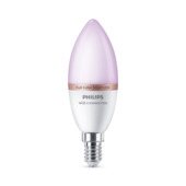 Ampoule flamme LED Philips Smart color E14 40 W dimmable