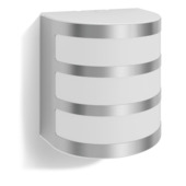 Applique extérieure Philips Calgary LED intégrée 3W 270 lm inox