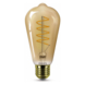 Ampoule Edison LED à spirale Philips E27 doré 25 W blanc très chaud dimmable