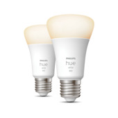 Philips Hue White E27 9W 2-pack