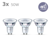 Philips LED spot GU10 5 W 3 stuks niet dimbaar