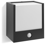 Philips wandlamp Macaw met geïntegreerde LED met bewegingsmelder 3,5W 320 lumen zwart