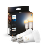 Philips Hue standaardlamp - warm tot koelwit licht 9W - 2 pack - E27