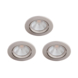 Philips inbouwset LED Sparkle 3x5,5W nikkel 2700K