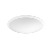 Philips plafonnière Canaval met geïntegreerde LED 1500 Lm 18 W warmwit rond wit