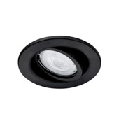 Spot encastrable extérieur Philips Fresco noir LED GU10 4,6 W