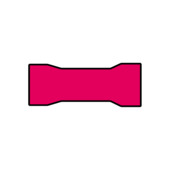 Cosses de câbles 545 rouge Carpoint Ø 4,1 mm 10 pièces