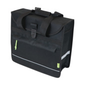 Sacoche vélo simple Dresco Basic Shopper 20 L noir