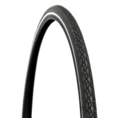 Pneu vélo réfléchissant Dresco Metro Elite 28x1 5/8x1 3/8 (37-622) noir