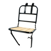 Porte-bagages avant en bois Dresco