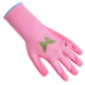 HANDSCHOEN GRIP M LATEX ROSE