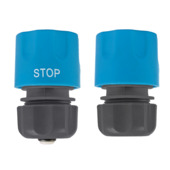 GAMMA slangkoppelingset 2-delig 1/2"