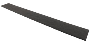 Ecolat grijs recht 120 × 14 × 1 cm, 4 stuks