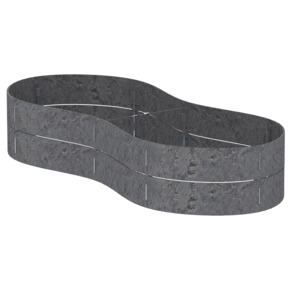 Bordure Flex eco Garden 14x2x130 cm gris