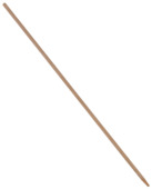 Bezemsteel hout 120 cm