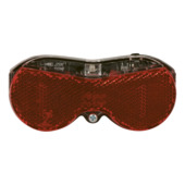 Feu arrière vélo Dresco moderne 3 LED noir