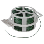 Fil métallique plastifié 1,2 mm 50 m vert