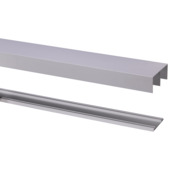Storemax rail voor schuifdeuren R40 in aluminium 180 cm