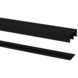 Rail R40 pour porte coulissante Storemax noir 240 cm