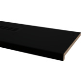 Appui de fenêtre radiateur CanDo 160x30 cm MDF noir
