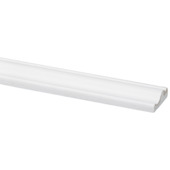 Moulure décorative pin prépeint blanc 9x29 mm 270 cm
