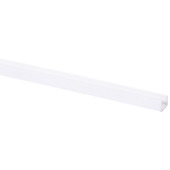 U-profiel kunststof wit 12x15 mm 260 cm