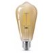 Ampoule LED à filament Philips Edison E27 25W doré non dimmable