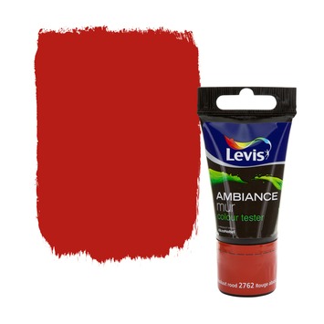 Levis Ambiance muurverf tester extra mat absoluut rood 40 ml | | GAMMA.be