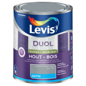 Levis Duol lak & primer 2 in 1 zijdeglans zilvergrijs 750 ml