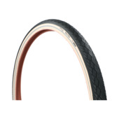 Dresco anti-lek buitenband Metro Elite 28x1.75 reflecterend zwart/crème