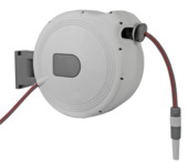 Talen wandslangenbox 30m Roll-Up grijs incl. koppelingen en spuit