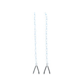 Crochets et chaîne de suspension pour vélo