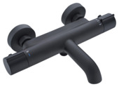 Atlantic thermostatische bad-/douchekraan Colin zwart 15 cm