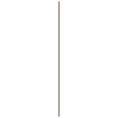 Tussenprofiel kunststof bruin 6x20 mm 260 cm