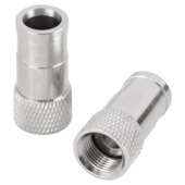 Connecteur F pour câble coaxial Q-Link 7 mm 2 pièces