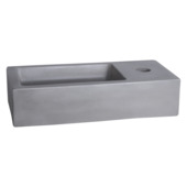 Differnz handenwasser Ravo licht beton 38,5x18,5x9 cm