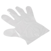 GAMMA wegwerphandschoenen plastic (50 stuks)