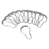 Spirella douchegordijnringen chroom 12 stuks