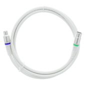 Câble coaxial Telenet Q-Link blanc 1,5m