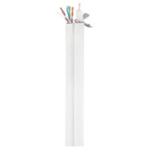 Câble coaxial et UTP CAT5E Q-link 25 m blanc