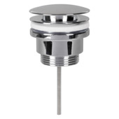 Differnz wastafelafvoerplug Click pop-up chroom