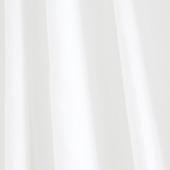 Rideau de douche Differnz Peva 180x200 cm blanc