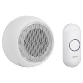Byron draadloze deurbel op batterijen DBY-23511 bereik 200 m